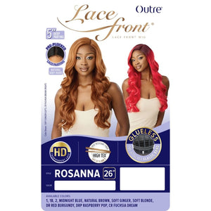 Outre Synthetic Gluless Lace Front Wig - Rosanna
