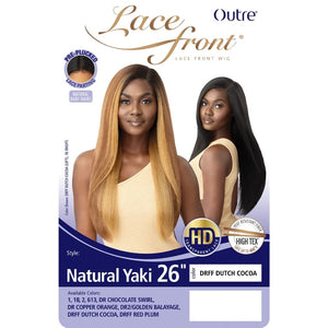 Outre Synthetic HD Lace Front Wig - Natural Yaki 26"
