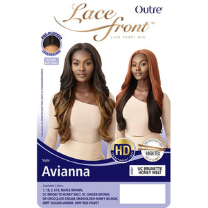 Outre Synthetic HD Transparent Lace Front Wig - Avianna