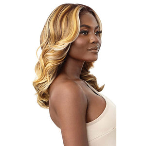 Outre Synthetic HD Transparent Lace Front Wig - Elina