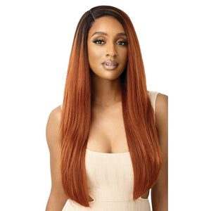 Outre Synthetic HD Transparent Lace Front Wig - Elowin