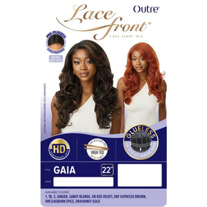 Outre Synthetic HD Transparent Lace Front Wig - Gaia