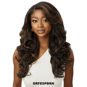 Outre Synthetic HD Transparent Lace Front Wig - Gaia