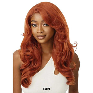 Outre Synthetic HD Transparent Lace Front Wig - Gaia