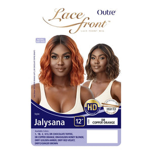 Outre Synthetic HD Transparent Lace Front Wig - Jalysana
