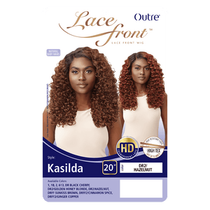 Outre Synthetic HD Transparent Lace Front Wig - Kasilda