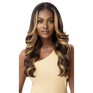 Outre Synthetic HD Transparent Lace Front Wig - Oceane