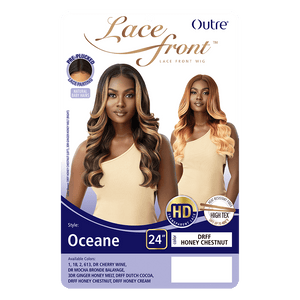 Outre Synthetic HD Transparent Lace Front Wig - Oceane