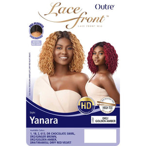 Outre Synthetic HD Transparent Lace Front Wig - Yanara