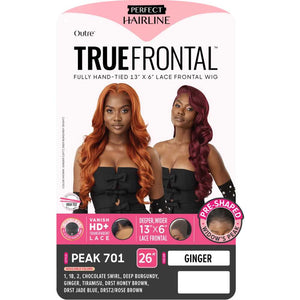 Outre Synthetic Perfect Hairline True Frontal Wig - Peak 701