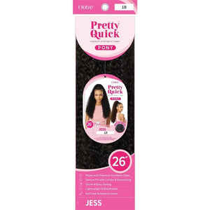 Outre Synthetic Pretty Quick Ponytail - Jess 26"