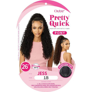 Outre Synthetic Pretty Quick Ponytail - Jess 26"