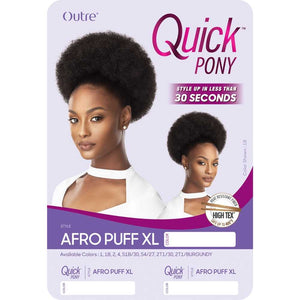 Outre Synthetic Quick Ponytail - Afro Puff XL