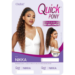 Outre Synthetic Quick Ponytail - Nikka