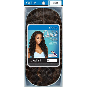 Outre Synthetic Quick Weave Half Wig - Ashani