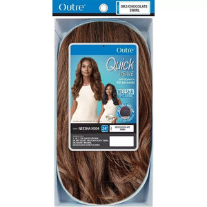 Outre Synthetic Quick Weave Half Wig - Neesha H304