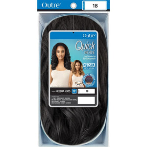 Outre Synthetic Quick Weave Half Wig - Neesha H305