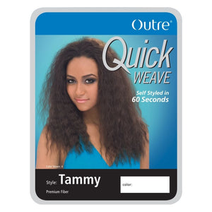 Outre Synthetic Quick Weave Half Wig - Tammy