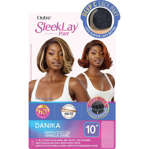 Outre Synthetic SleekLay Part HD Lace Front Wig - Danika