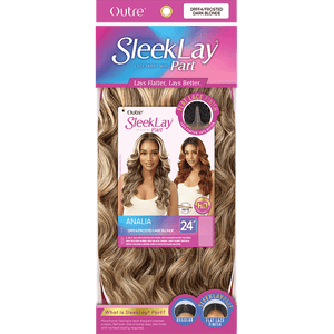 Outre Synthetic SleekLay Part Lace Front Wig - Analia