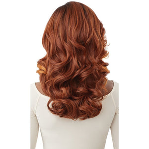 Outre Synthetic SleekLay Part Lace Front Wig - Antalia