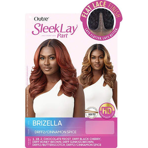 Outre Synthetic SleekLay Part Lace Front Wig - Brizella