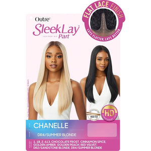 Outre Synthetic SleekLay Part Lace Front Wig - Chanelle