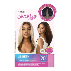 Outre Synthetic SleekLay Part Lace Front Wig - Lilibeth