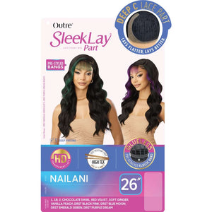 Outre Synthetic SleekLay Part Lace Front Wig - Nailani