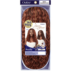 Outre Synthetic Wet & Wavy Lace Front Wig - Pricilla