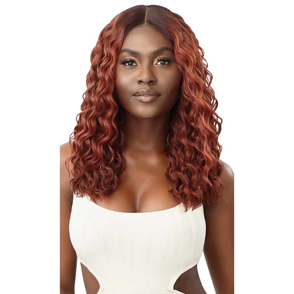 Outre Synthetic Wet & Wavy Lace Front Wig - Pricilla