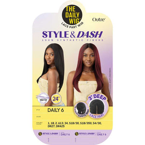 Outre The Daily Wig Style & Dash Synthetic Lace Part Wig - Daily 6