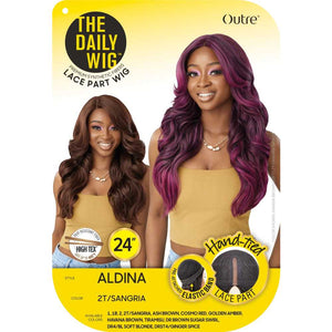 Outre The Daily Wig Synthetic Lace Part Wig - Aldina