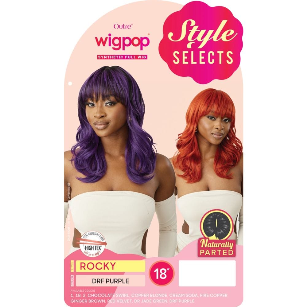 Outre Wigpop Style Selects Synthetic Full Wig - Rocky