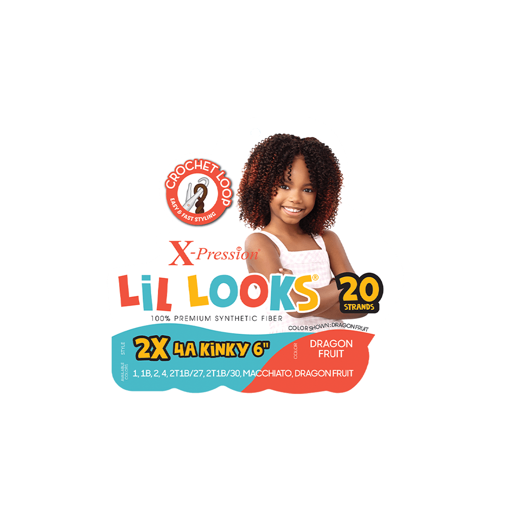 Outre X-Pression Lil Looks Crochet Hair - 2x 4A Kinky 6