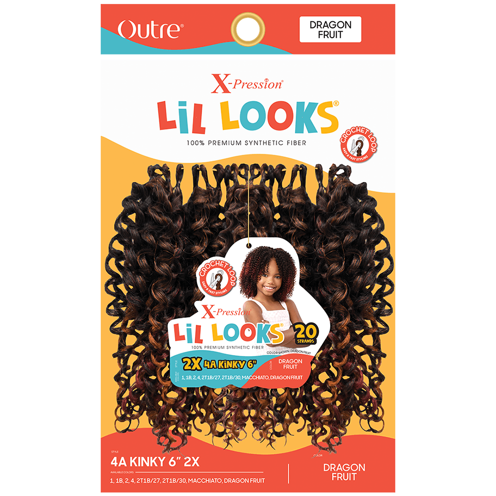 Outre X-Pression Lil Looks Crochet Hair - 2x 4A Kinky 6