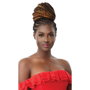 Outre X-Pression Twisted Up Crochet Hair - 3x Springy Bohemian Twist 24"