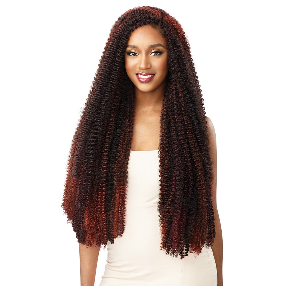 Outre X-Pression Twisted Up Crochet Hair - 3x Springy Bohemian Twist 30"