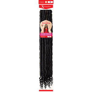 Outre X-Pression Twisted Up Crochet Hair - Hawaiian Clover Locs 24"