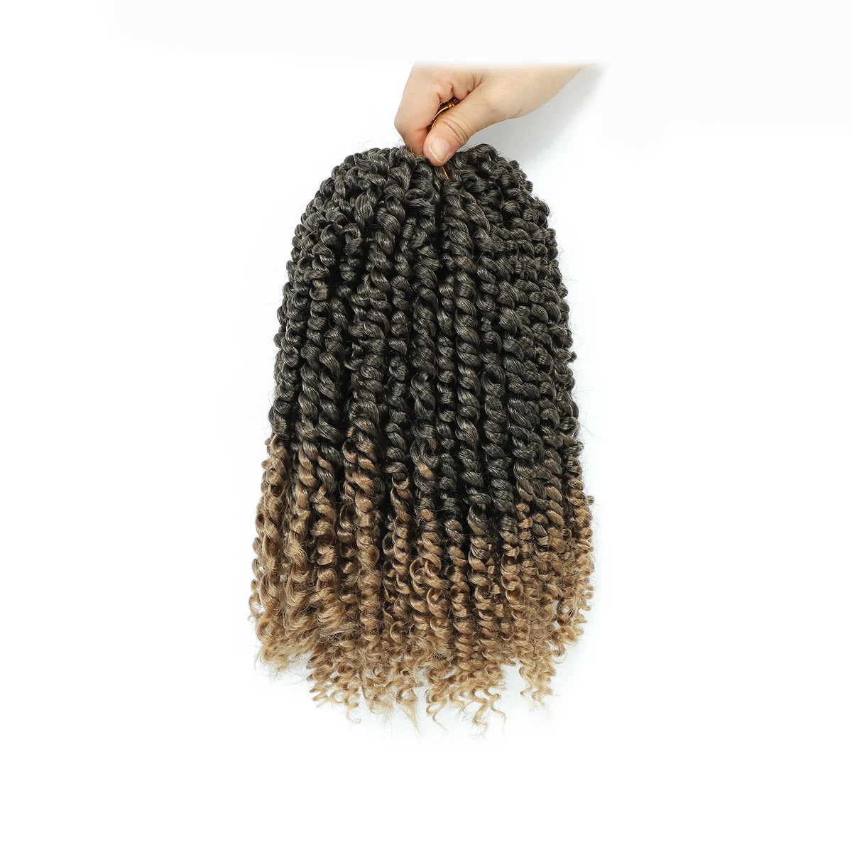 Passion Twist Synthetic Hair 1-8 Packs Passion Twist Crochet Hair for Black Women, Prelooped Crochet Twist Hair with Curly Ends