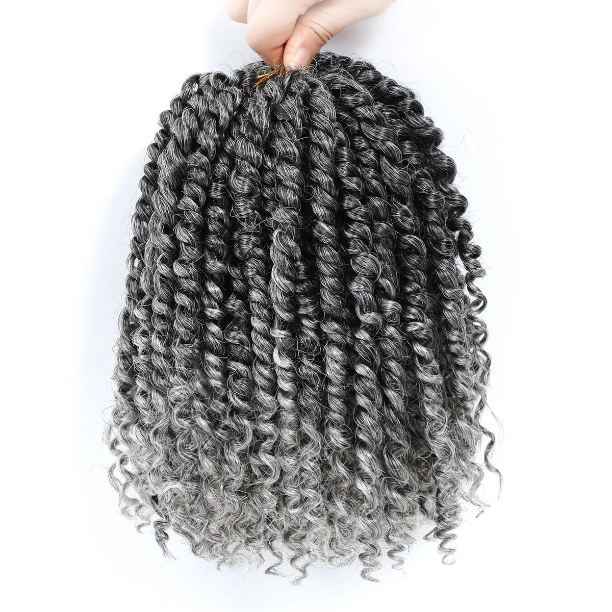 Passion Twist Synthetic Hair 1-8 Packs Passion Twist Crochet Hair for Black Women, Prelooped Crochet Twist Hair with Curly Ends