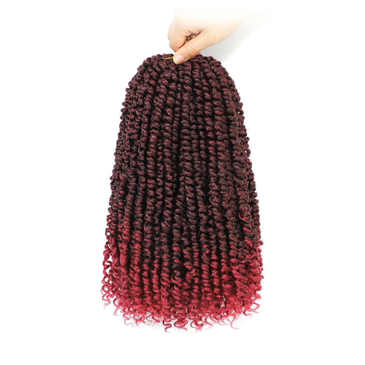 Passion Twist Synthetic Hair 1-8 Packs Passion Twist Crochet Hair for Black Women, Prelooped Crochet Twist Hair with Curly Ends