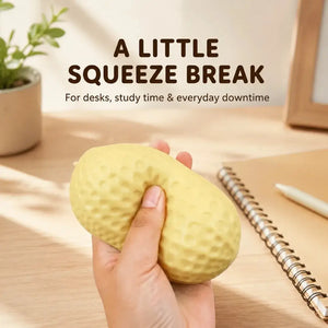 Peanut Squishy Fidget Toy, Soft Slow Rising Sensory Stress Relief Squeeze for Kids and Adults