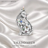 Pendant Cat Constellation,2022 Brand New Fine Jewelry Europe Style Accessories Bohemia Gift For Women