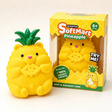 Pineapple Bear Squishy Fidget Toy, Soft Fast Rebound Sensory Stress Relief Squeeze