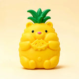 Pineapple Bear Squishy Fidget Toy, Soft Fast Rebound Sensory Stress Relief Squeeze