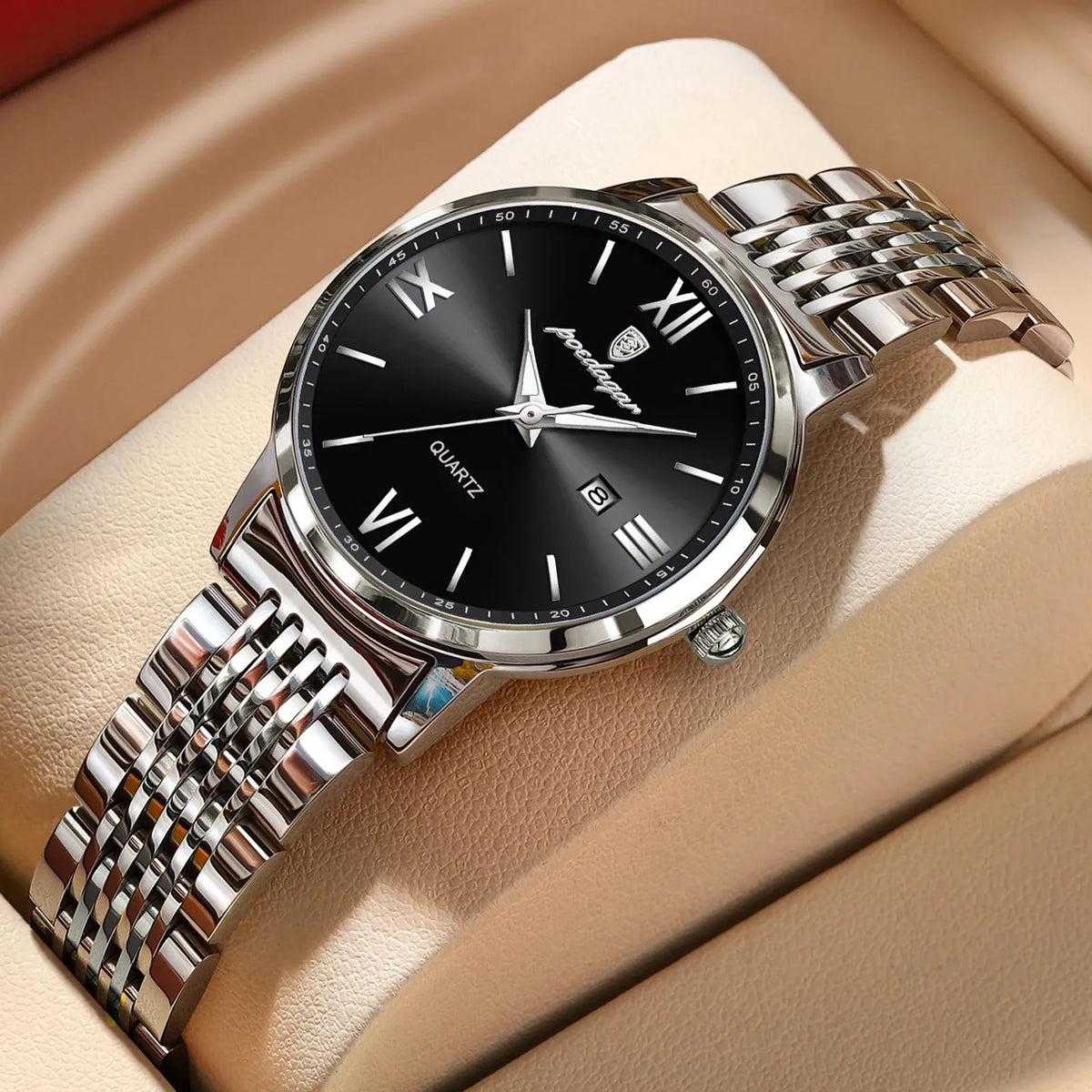POEDAGAR Exquisite Woman Watch Waterproof Luminous Date Ladies Watch High Quality Stainless Steel Elegant Women's Quartz Watches