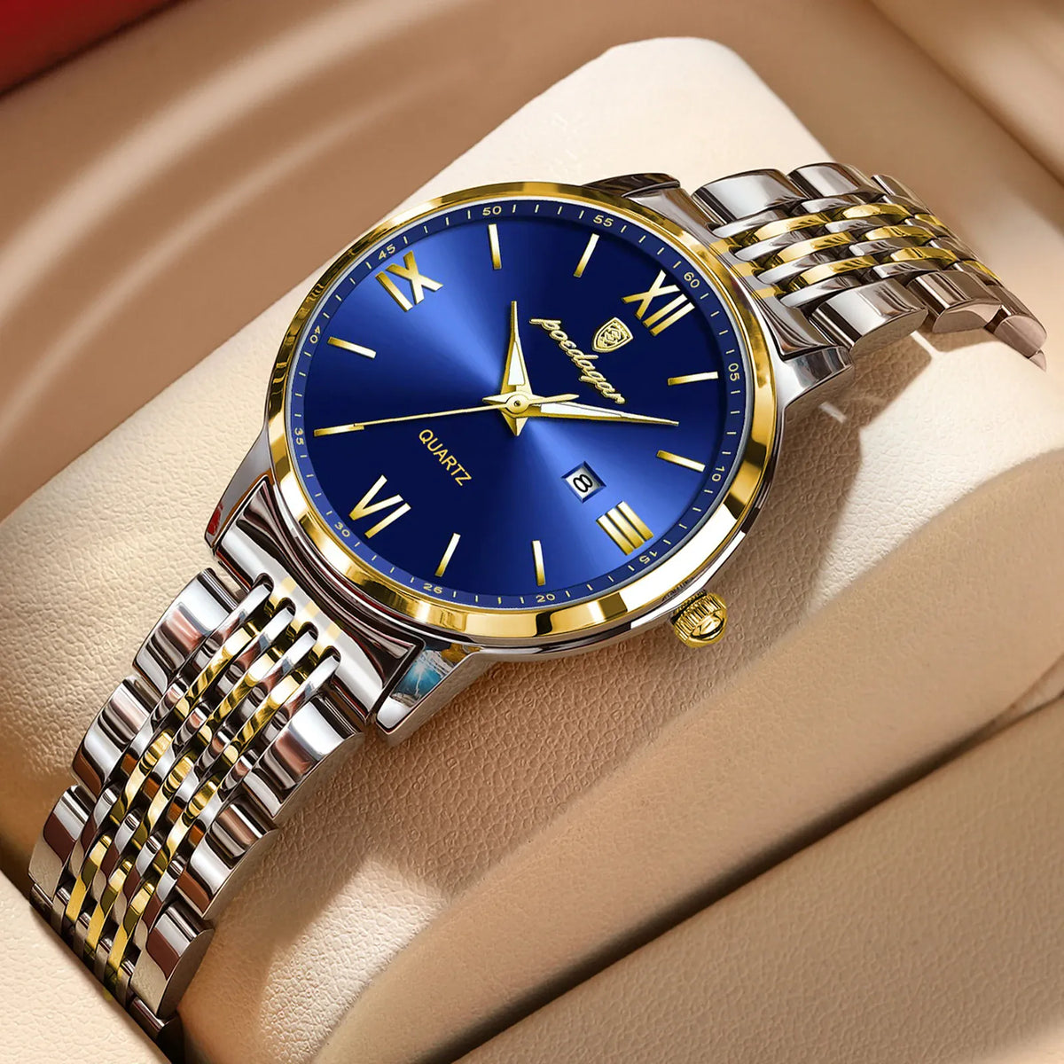 POEDAGAR Exquisite Woman Watch Waterproof Luminous Date Ladies Watch High Quality Stainless Steel Elegant Women's Quartz Watches