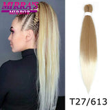 Pre Stretched Braiding Hair Ombre Jumbo Braids Hair Extensions YAKI Straight Synthetic Braid 1/3/6/8/10 Pcs Bulk Mirra's Mirror