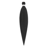 Pre-stretched Braids Hair Professional Itch Free Hot Water Setting Synthetic Fiber Ombre Yaki Texture Braid Hair Extensions